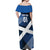 Custom Scotland 2024 Football Off Shoulder Maxi Dress 2024 Go Champions - Wonder Print Shop