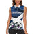 Custom Scotland 2024 Football Women Sleeveless Polo Shirt 2024 Go Champions