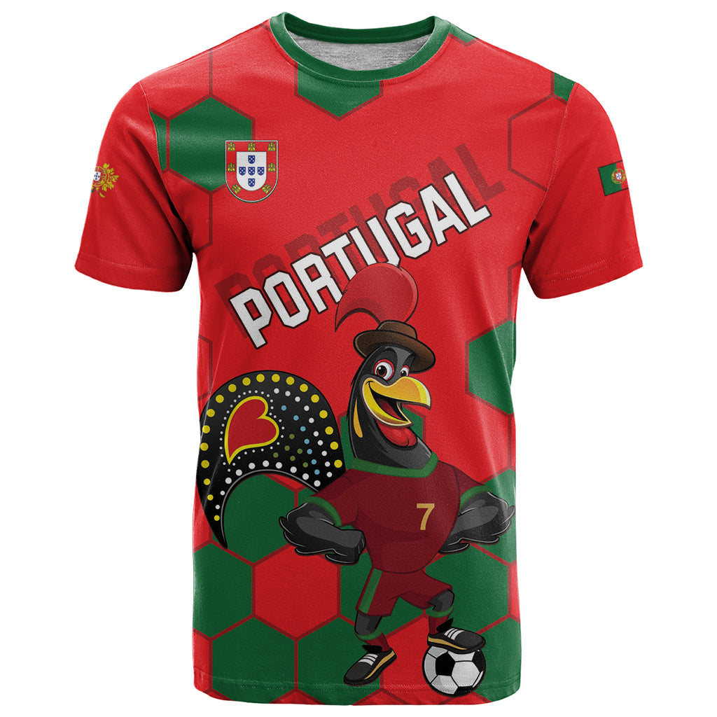 Custom Portugal 2024 Football T Shirt 2024 Go Champions