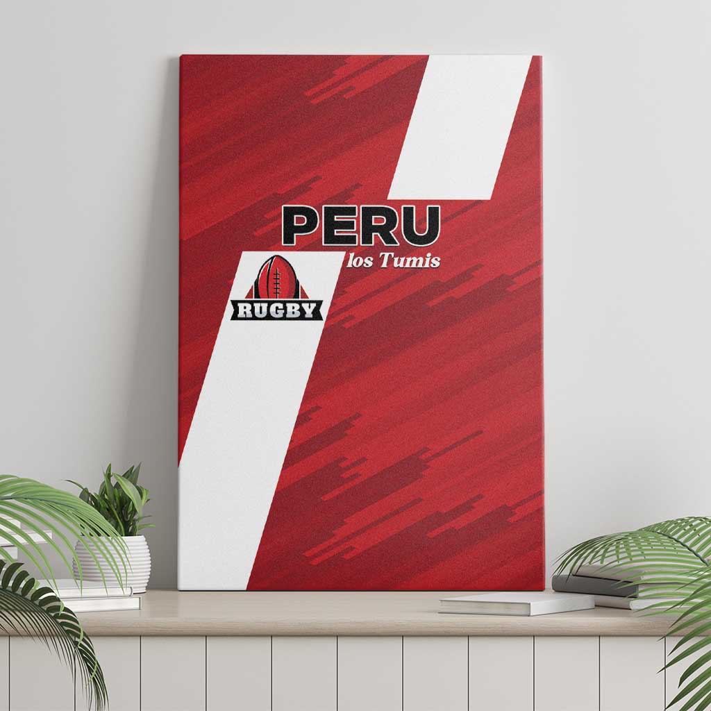 Rugby Peru Canvas Wall Art Los Tumis Go Champions