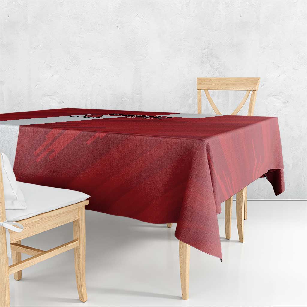 Rugby Peru Tablecloth Los Tumis Go Champions