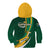 South Africa Rugby Kid Hoodie Springboks Go Champions World Cup 2023 - Wonder Print Shop