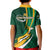 South Africa Rugby Kid Polo Shirt Springboks Go Champions World Cup 2023 - Wonder Print Shop