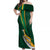 South Africa Rugby Off Shoulder Maxi Dress Springboks Go Champions World Cup 2023 - Wonder Print Shop