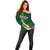 South Africa Rugby Off Shoulder Sweater Springboks Go Champions World Cup 2023 - Wonder Print Shop