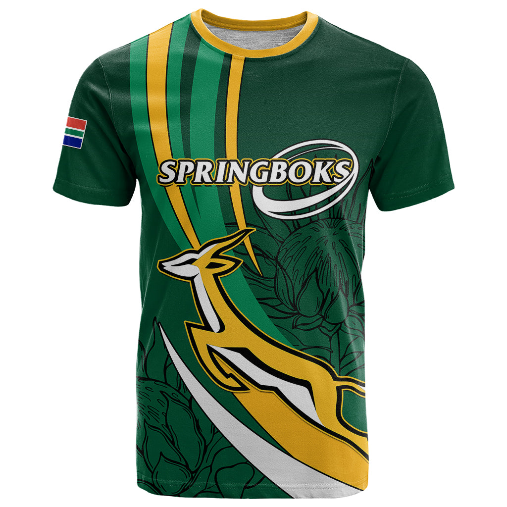 South Africa Rugby T Shirt Springboks Go Champions World Cup 2023 - Wonder Print Shop