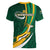 South Africa Rugby Women V Neck T Shirt Springboks Go Champions World Cup 2023 - Wonder Print Shop