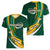 South Africa Rugby Women V Neck T Shirt Springboks Go Champions World Cup 2023 - Wonder Print Shop