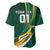 Personalised South Africa Rugby Baseball Jersey Springboks Go Champions World Cup 2023 - Wonder Print Shop