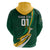 Personalised South Africa Rugby Hoodie Springboks Go Champions World Cup 2023 - Wonder Print Shop