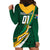 Personalised South Africa Rugby Hoodie Dress Springboks Go Champions World Cup 2023 - Wonder Print Shop