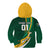 Personalised South Africa Rugby Kid Hoodie Springboks Go Champions World Cup 2023 - Wonder Print Shop