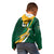 Personalised South Africa Rugby Kid Hoodie Springboks Go Champions World Cup 2023 - Wonder Print Shop