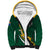 Personalised South Africa Rugby Sherpa Hoodie Springboks Go Champions World Cup 2023 - Wonder Print Shop