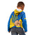 Ukraine Independence Day Kid Hoodie Ukrainian Trident Special Version - Wonder Print Shop