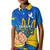 Ukraine Independence Day Kid Polo Shirt Ukrainian Trident Special Version - Wonder Print Shop