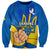 Ukraine Independence Day Sweatshirt Ukrainian Trident Special Version - Wonder Print Shop