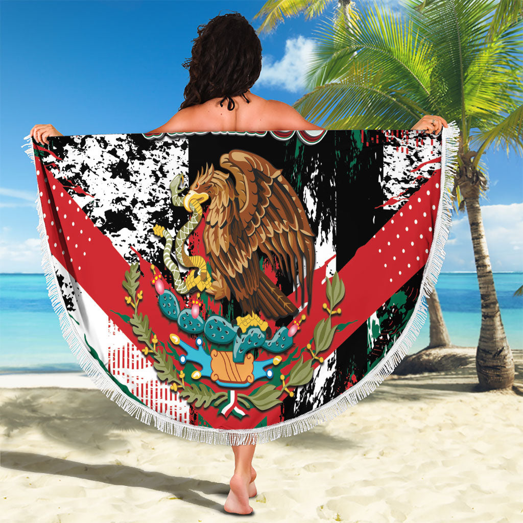 Viva Mexico Beach Blanket Happy Independence Day
