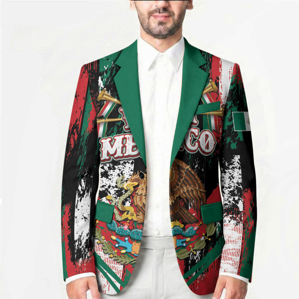 Personalized Viva Mexico Blazer Happy Independence Day