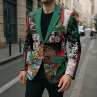 Personalized Viva Mexico Blazer Happy Independence Day