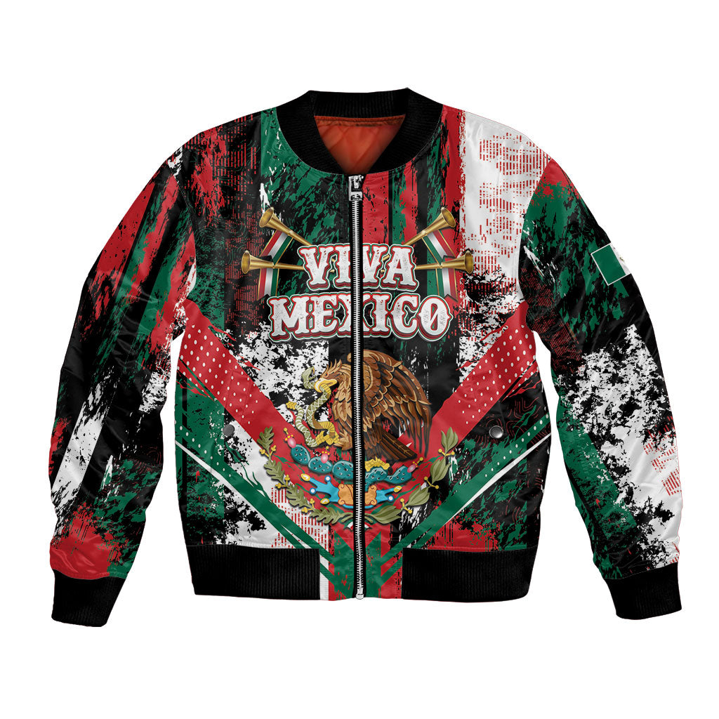 Personalized Viva Mexico Bomber Jacket Happy Independence Day