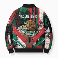 Personalized Viva Mexico Bomber Puffer Jacket Happy Independence Day