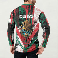 Personalized Viva Mexico Button Sweatshirt Happy Independence Day