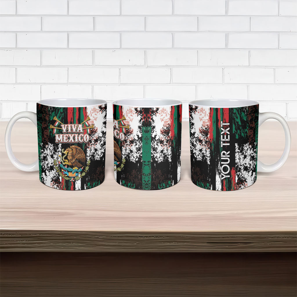 Personalized Viva Mexico Ceramic Mug Happy Independence Day