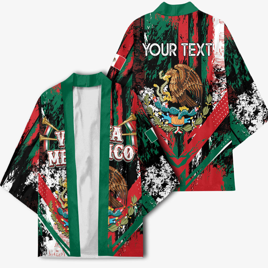 Personalized Viva Mexico Kimono Happy Independence Day