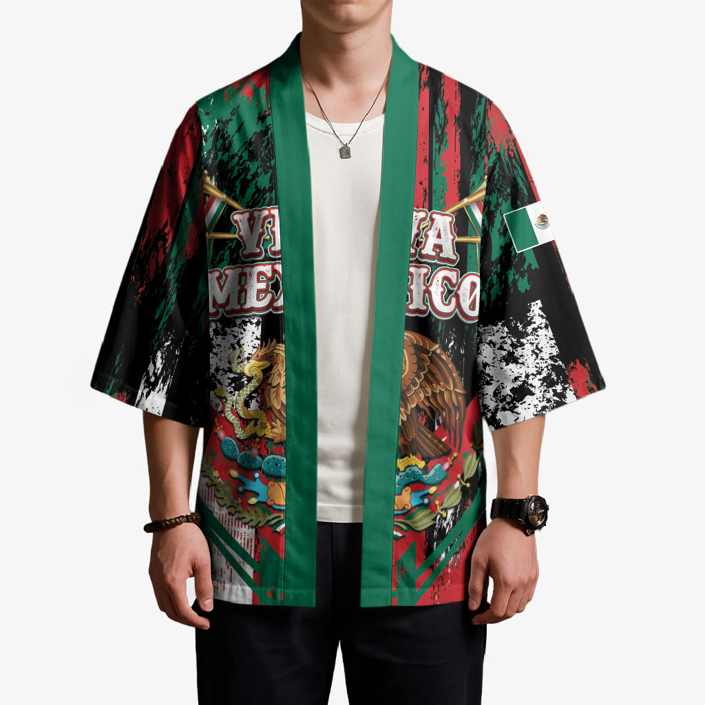 Personalized Viva Mexico Kimono Happy Independence Day
