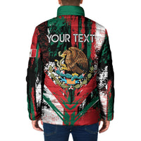 Personalized Viva Mexico Padded Jacket Happy Independence Day