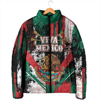 Personalized Viva Mexico Padded Jacket Happy Independence Day