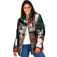 Personalized Viva Mexico Padded Jacket Happy Independence Day