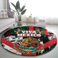 Viva Mexico Round Carpet Happy Independence Day