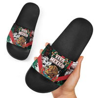 Viva Mexico Slide Sandals Happy Independence Day