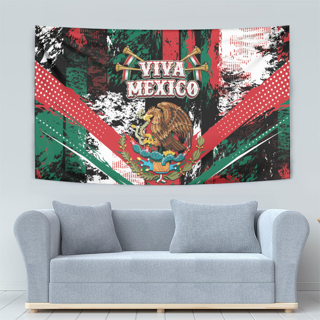 Viva Mexico Tapestry Happy Independence Day