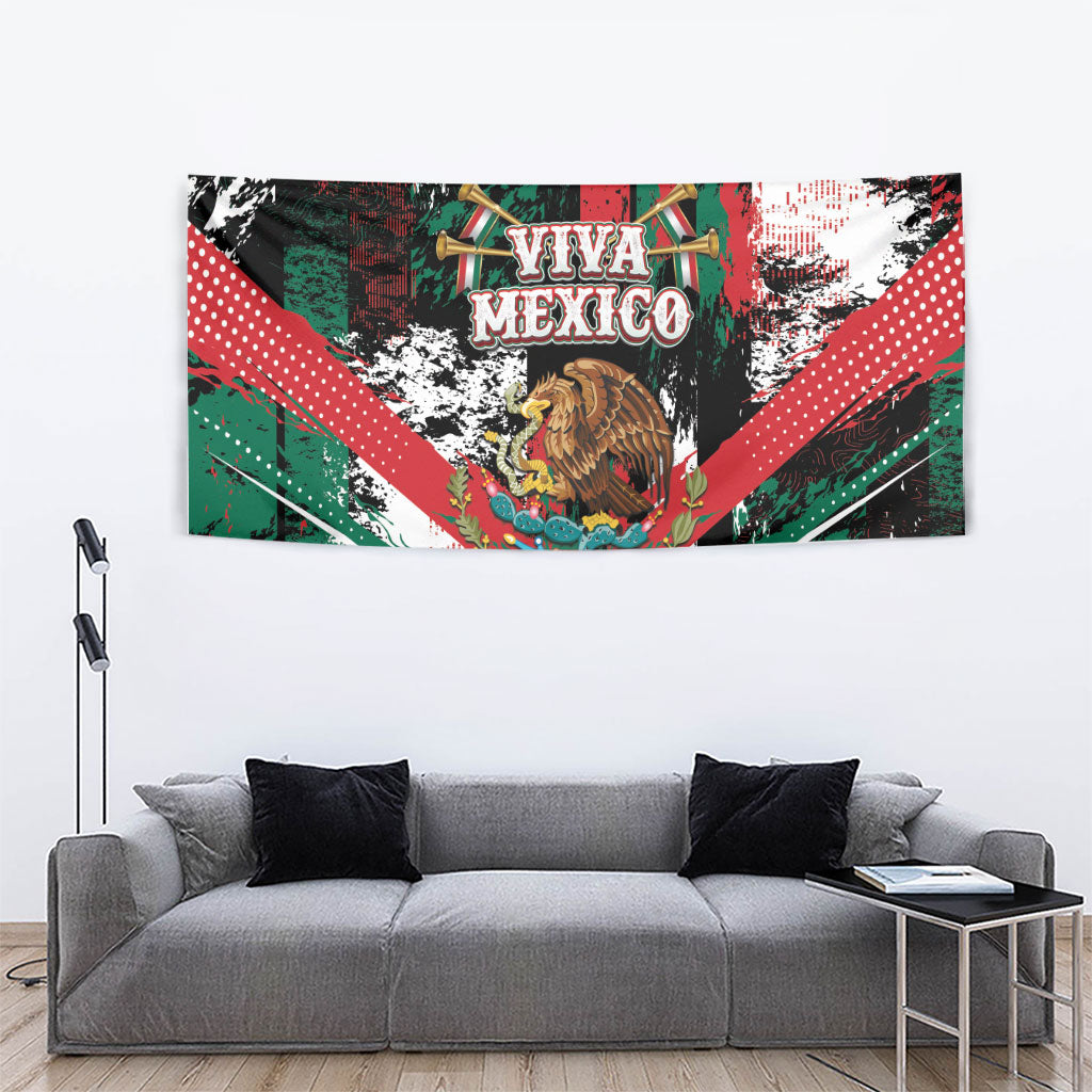 Viva Mexico Tapestry Happy Independence Day