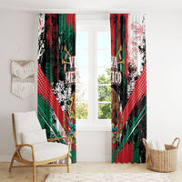 Viva Mexico Window Curtain Happy Independence Day