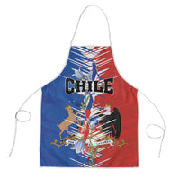 Chile Flag Map Apron Happy Independence Day