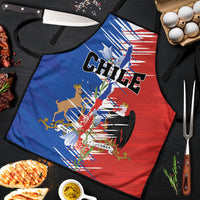 Chile Flag Map Apron Happy Independence Day