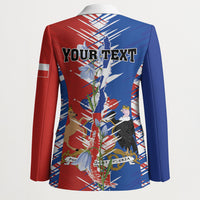 Personalized Chile Flag Map Blazer Happy Independence Day