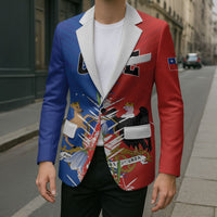 Personalized Chile Flag Map Blazer Happy Independence Day