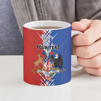 Personalized Chile Flag Map Ceramic Mug Happy Independence Day