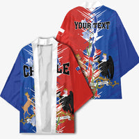 Personalized Chile Flag Map Kimono Happy Independence Day