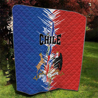 Chile Flag Map Quilt Happy Independence Day