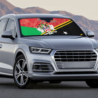 Saint Kitts and Nevis Auto Sun Shade Happy Independence Day