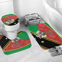 Saint Kitts and Nevis Bathroom Set Happy Independence Day