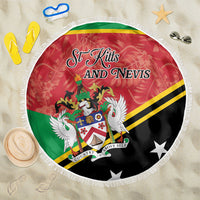 Saint Kitts and Nevis Beach Blanket Happy Independence Day