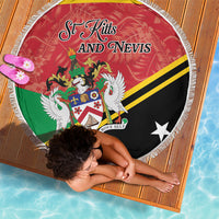 Saint Kitts and Nevis Beach Blanket Happy Independence Day