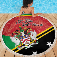 Saint Kitts and Nevis Beach Blanket Happy Independence Day